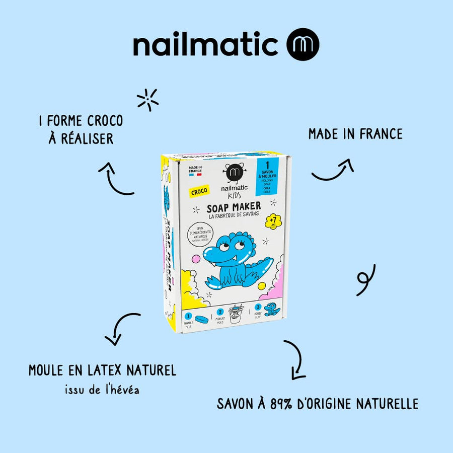Nailmatic Kids - Soap Maker - Crocodile