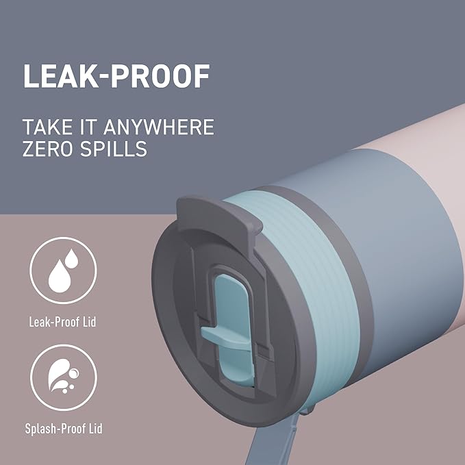 Asobu Aspen Pastel Pink Special Edition 20oz Bottle