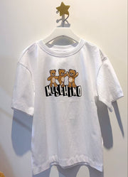 Moschino Maxi Tee with Three Bears