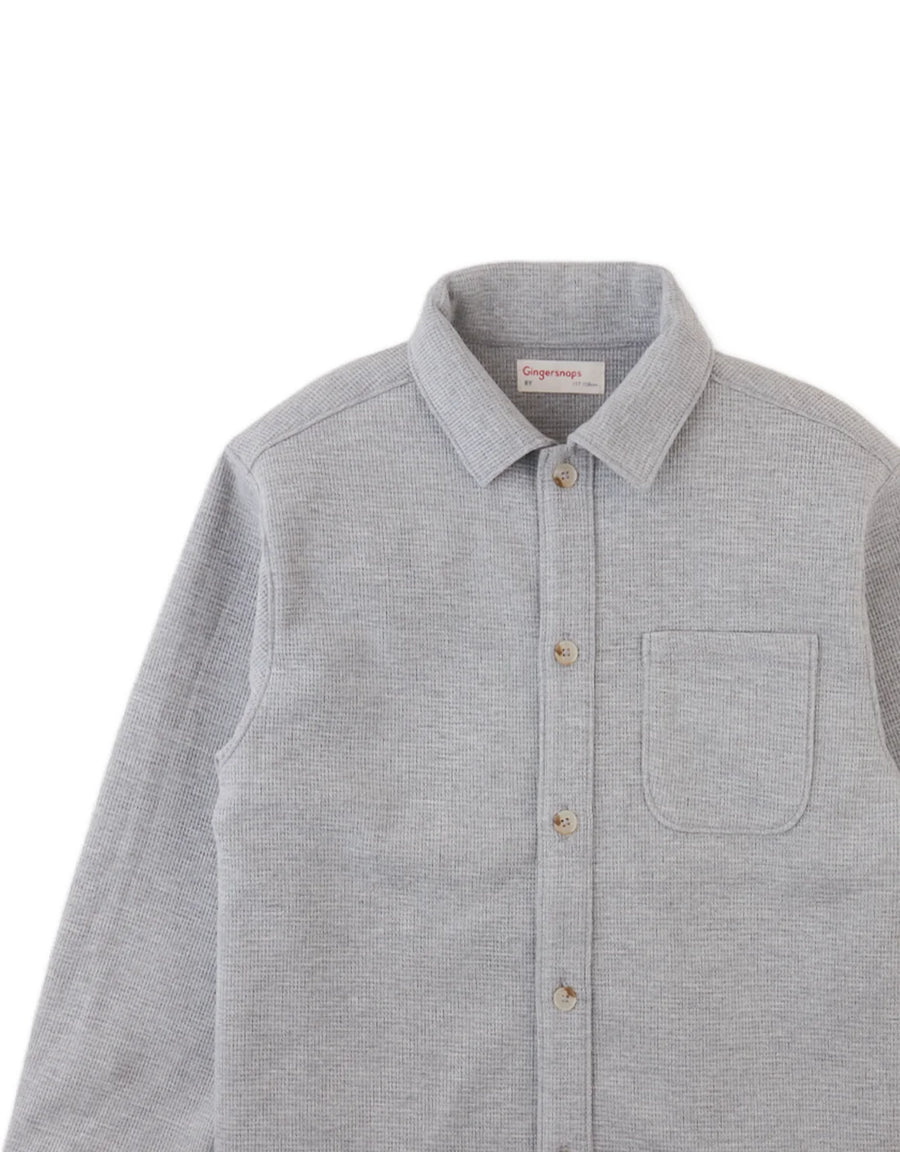 Gingersnaps Baby Alessandro Waffle Knit Shirt