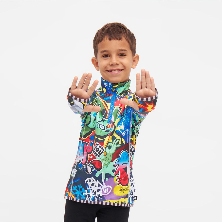 Weedo Cosmo sprayprint Thermoshirt