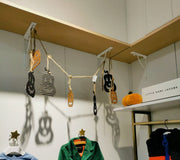 180° Pumpkin Garland, Metal, 76"