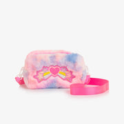 Billieblush Girls Faux Fur Pencil Case with Strap