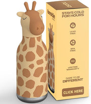 Asobu Bestie Giraffe Water Bottle 16 oz