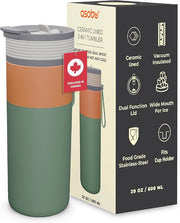 Asobu Aspen Pastel Green Special Edition 20oz Bottle