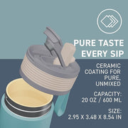 Asobu Aspen Pastel Blue Special Edition 20oz Bottle