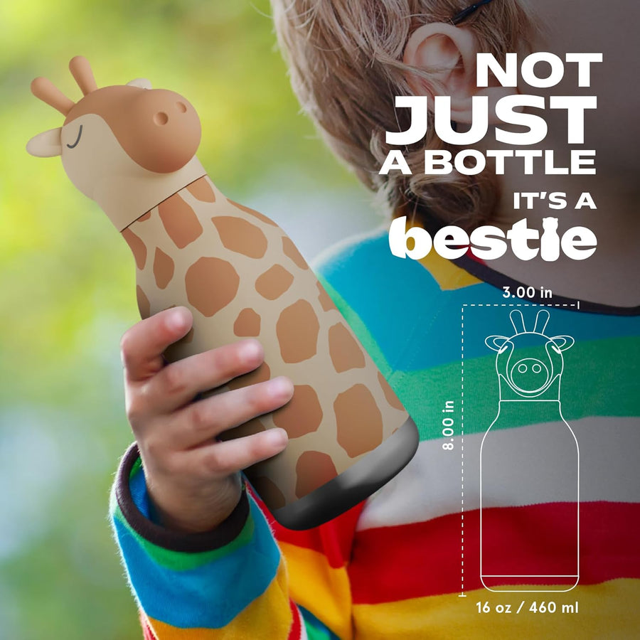 Asobu Bestie Giraffe Water Bottle 16 oz