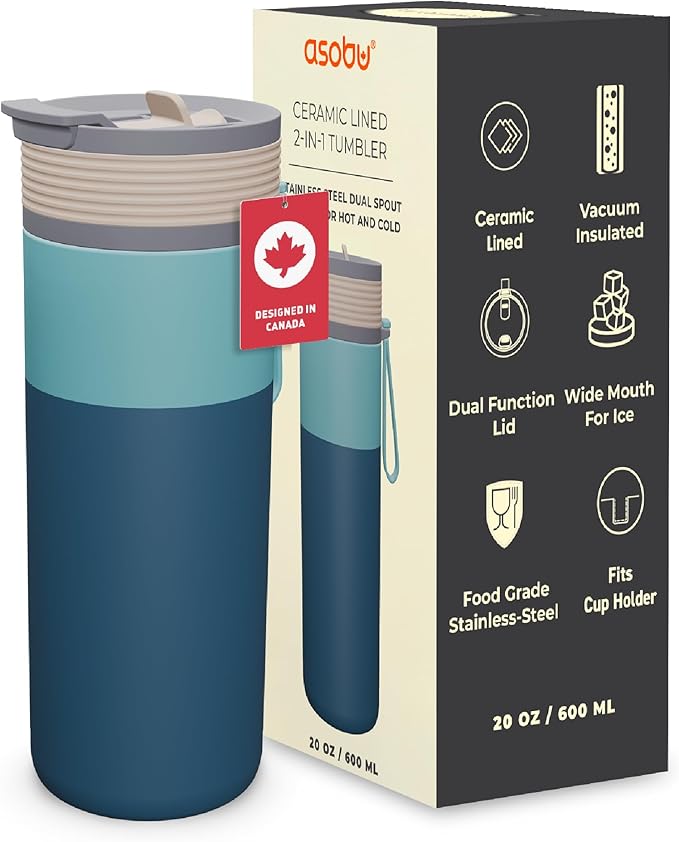 Asobu Aspen Pastel Blue Special Edition 20oz Bottle