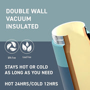 Asobu Aspen Pastel Blue Special Edition 20oz Bottle