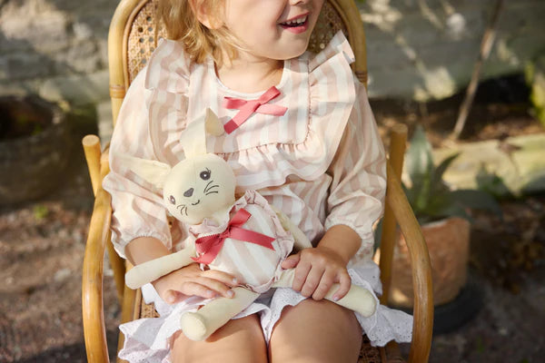 Elodie Details - Longsleeved Baby Bib - Candy Stripes