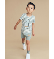 Huxbaby VINTAGE SLATE SLOUCH SHORTS