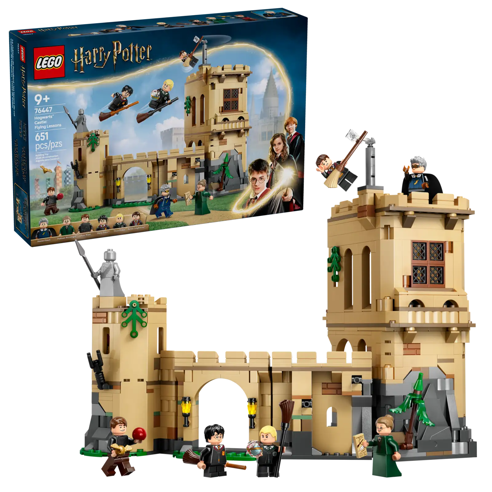 LEGO Harry Potter Hogwarts™ Castle: Flying Lessons #76447