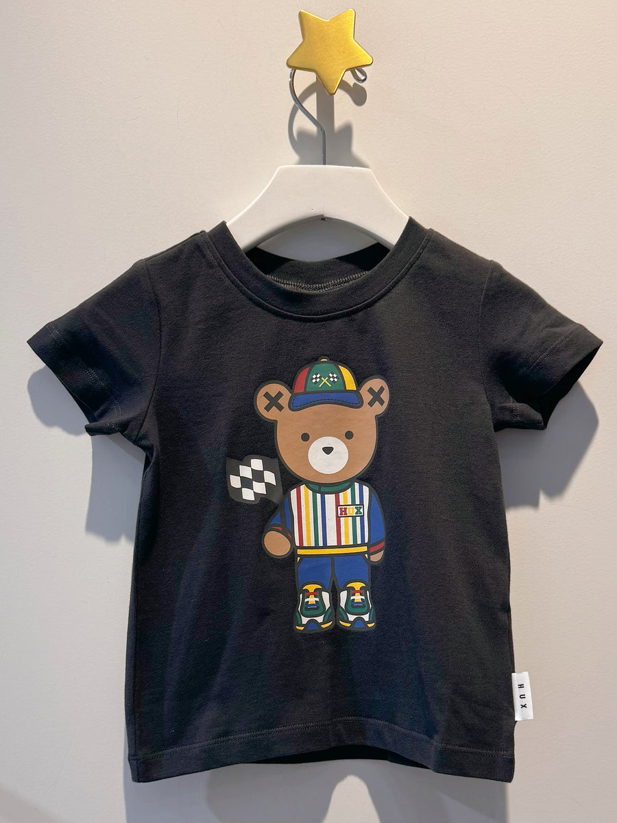 Huxbaby Boy Motosport Hux Black Tee