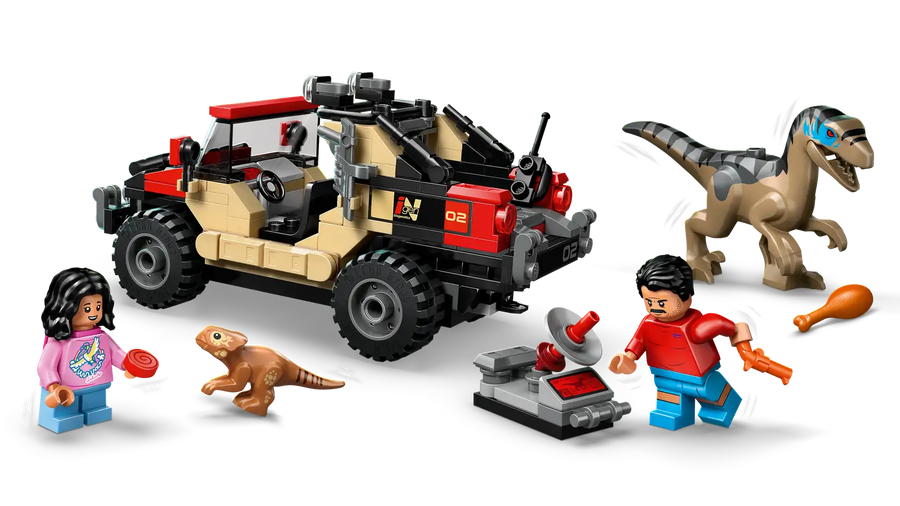 LEGO Jurassic World Raptor Off-Road Escape #76972