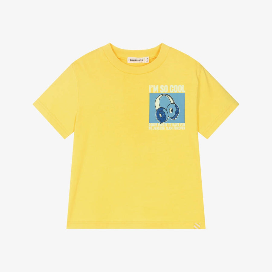 Billieblush Boys Donut Headphones T shirt
