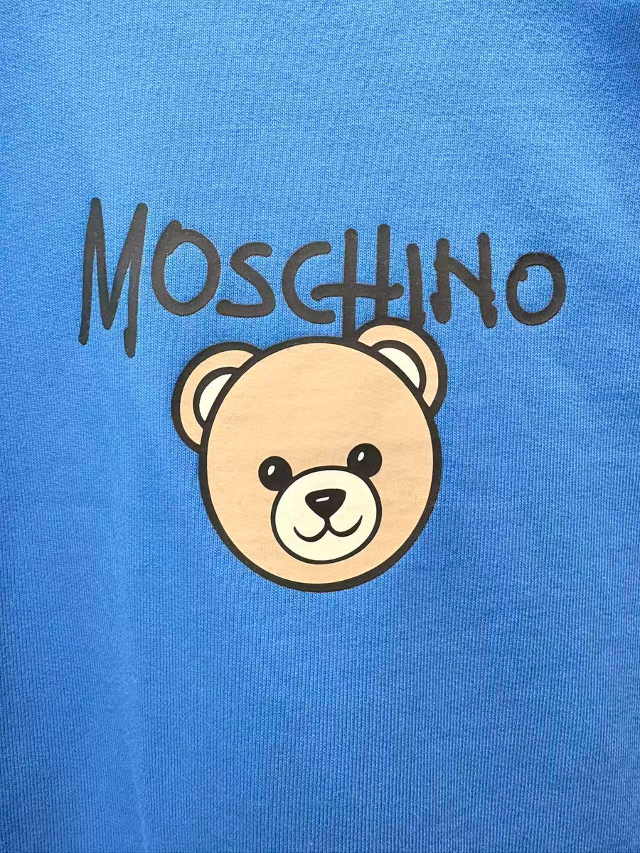 Moschino Baby Sweatshirt with Bear Head Print