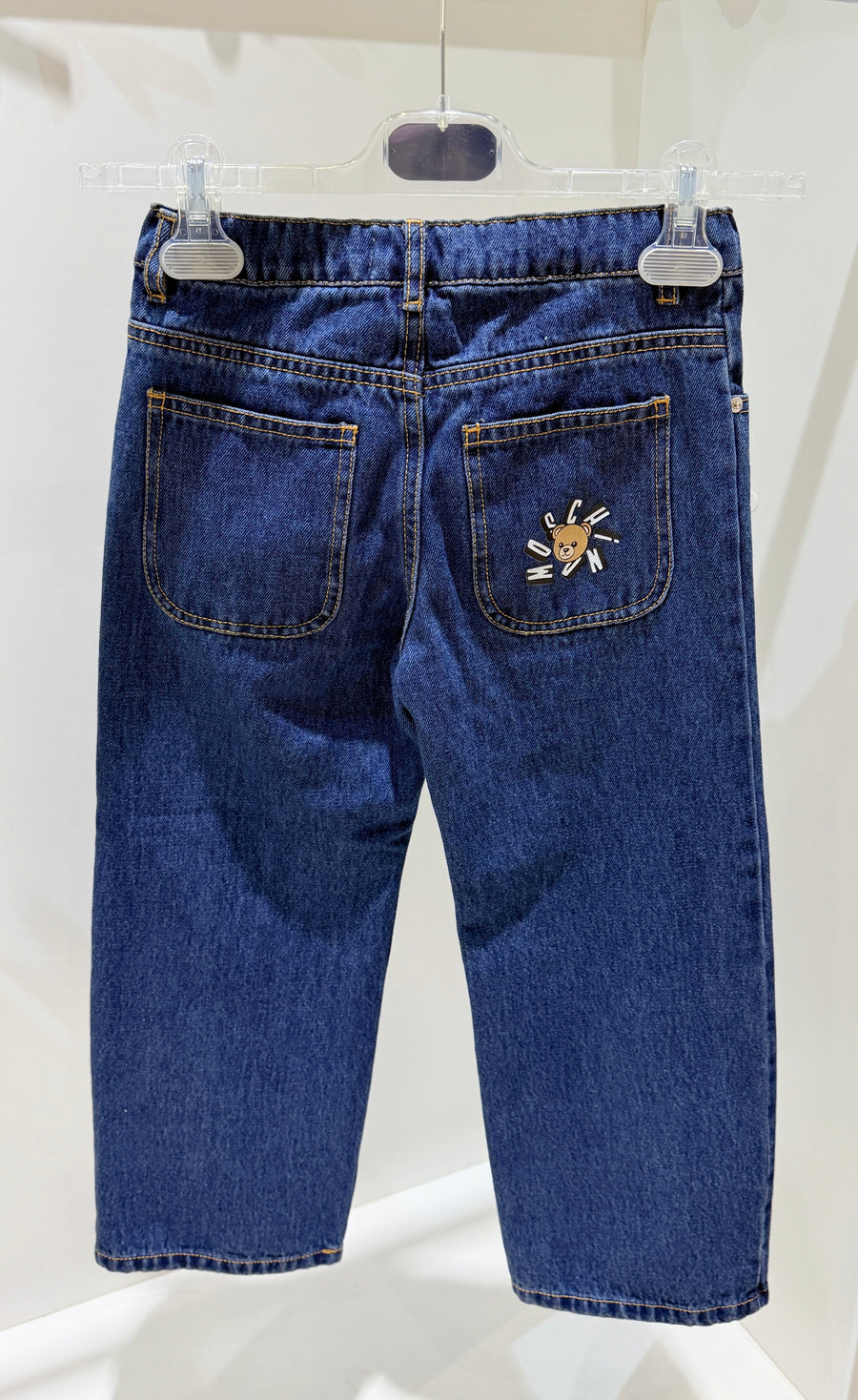 Moschino Kids Logo Denim Pants