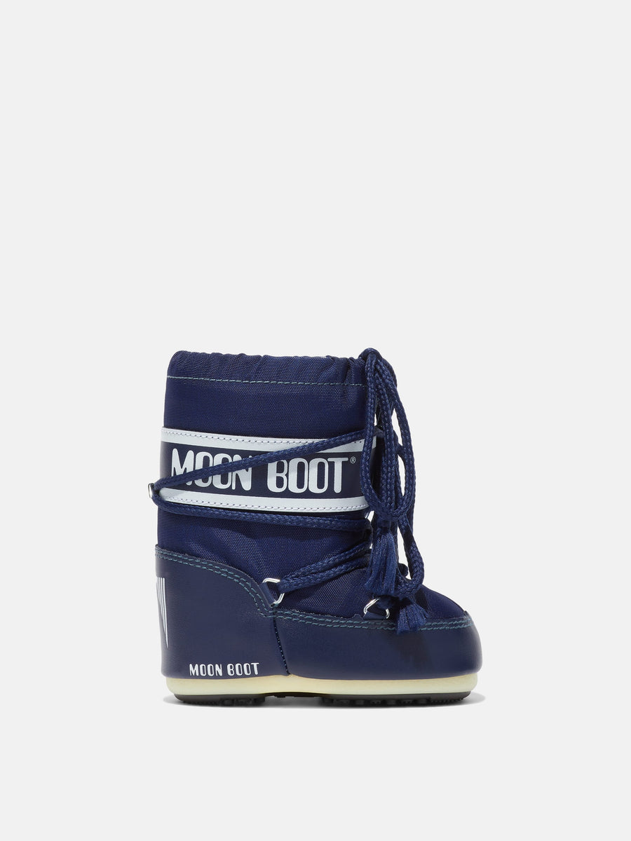 Moon Boot Baby Blue Icon Mini Nylon Boots 19/22
