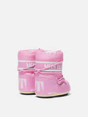 Moon Boot Baby Pink Icon Mini Nylon Boots 19/22