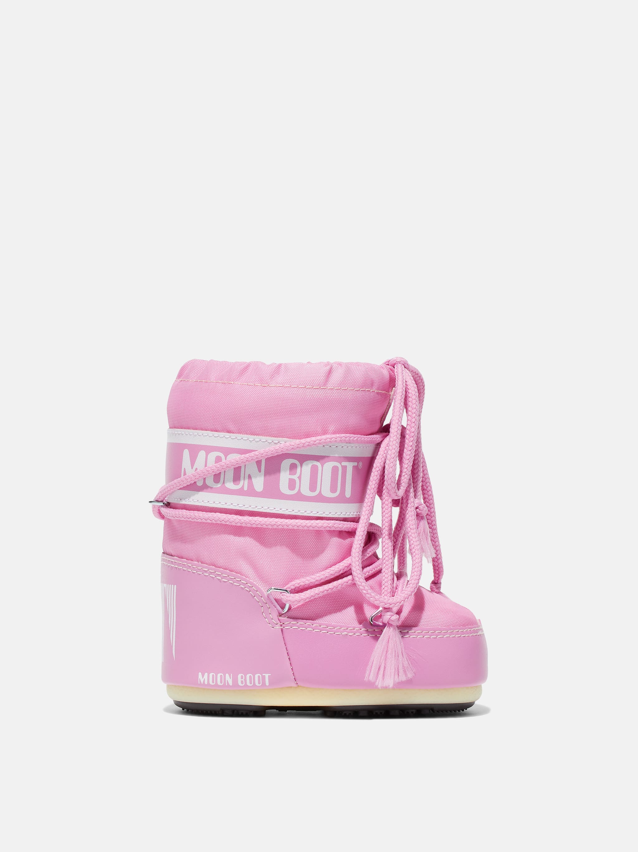 Moon Boot Baby Pink Icon Mini Nylon Boots 19/22