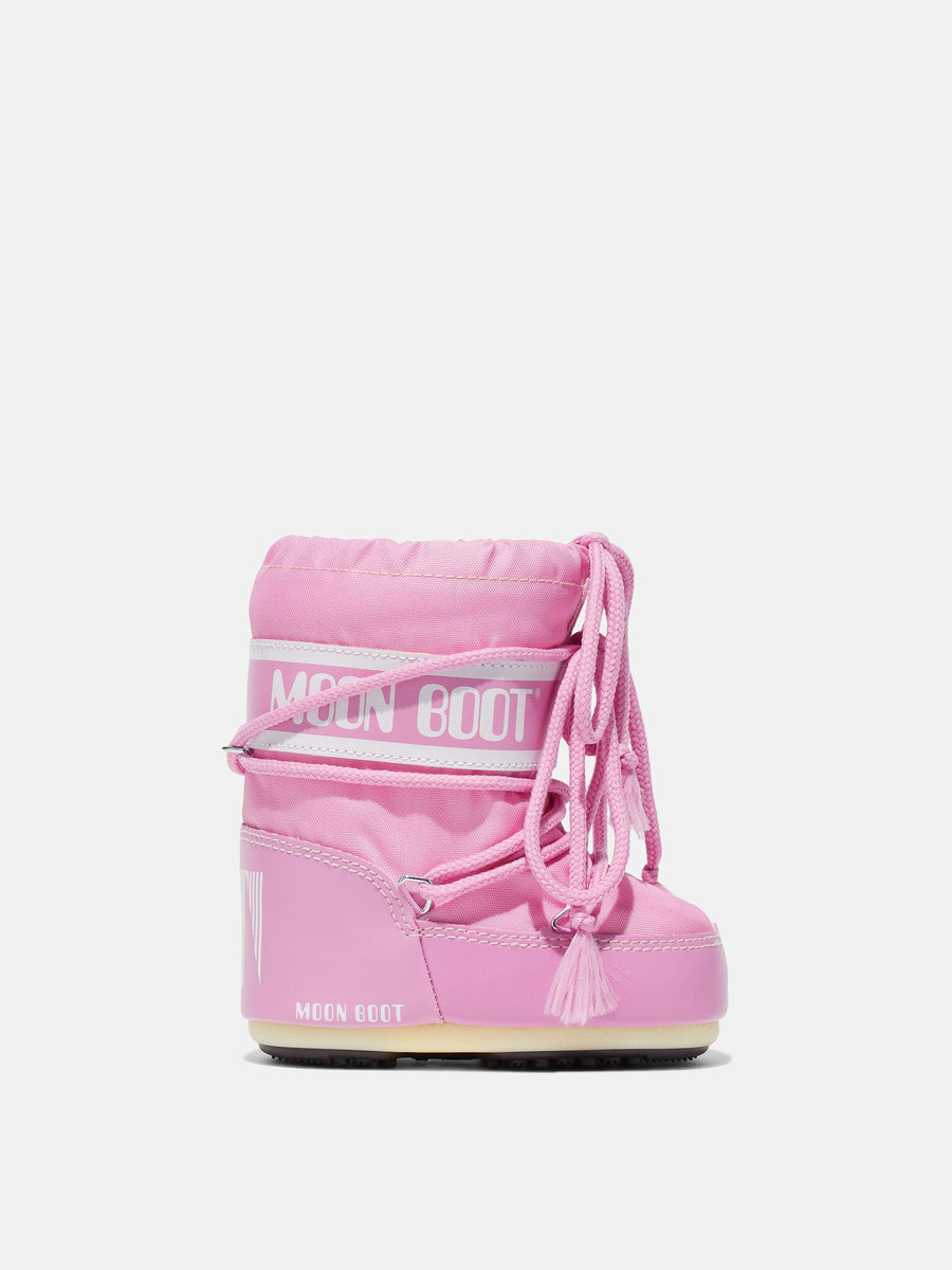 Moon Boot Baby Pink Icon Mini Nylon Boots 19/22
