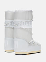 MOON BOOT ICON GREY NYLON BOOTS