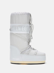 MOON BOOT ICON GREY NYLON BOOTS