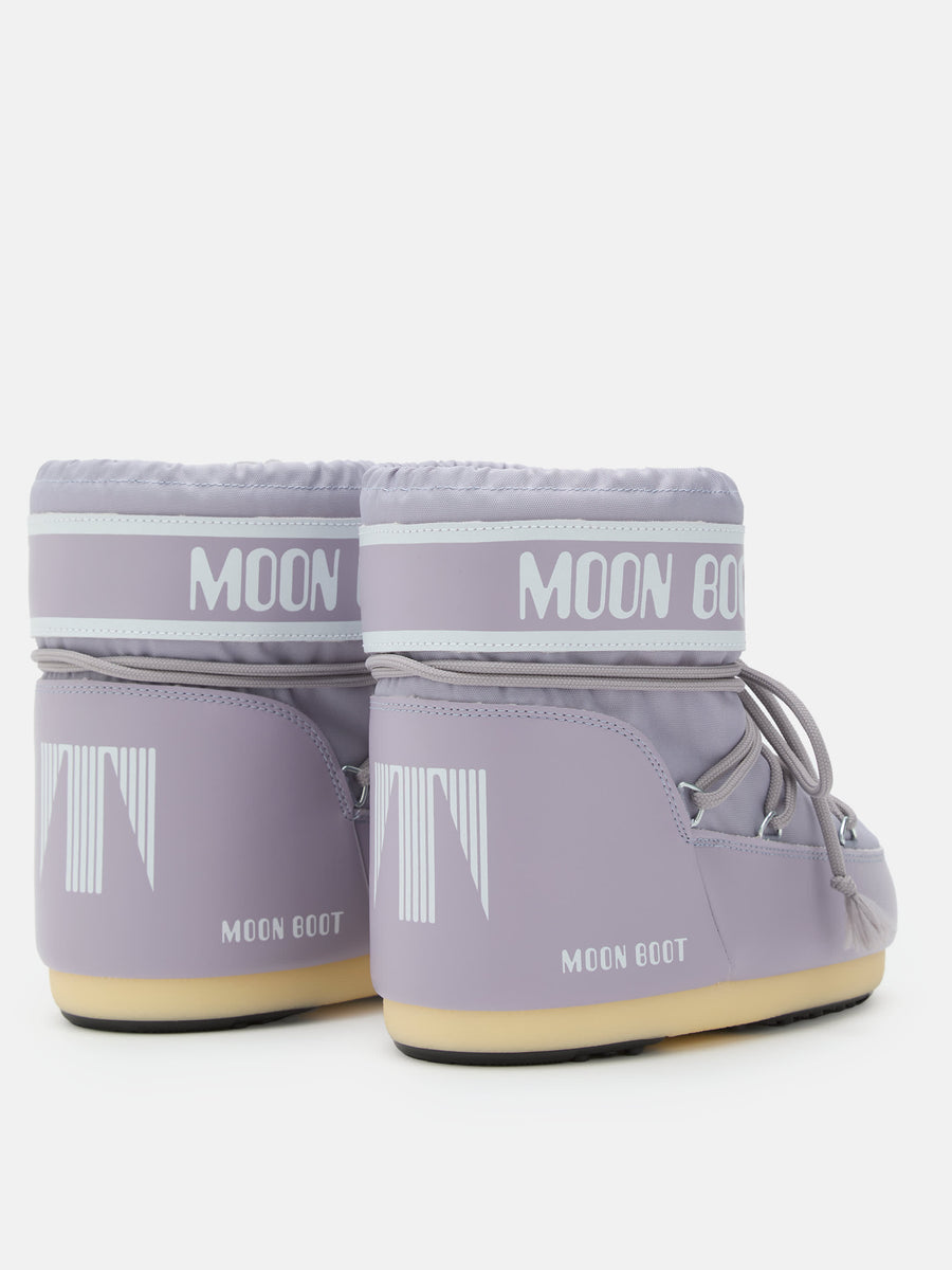 MOON BOOT MB ICON LOW NYLON LILAS