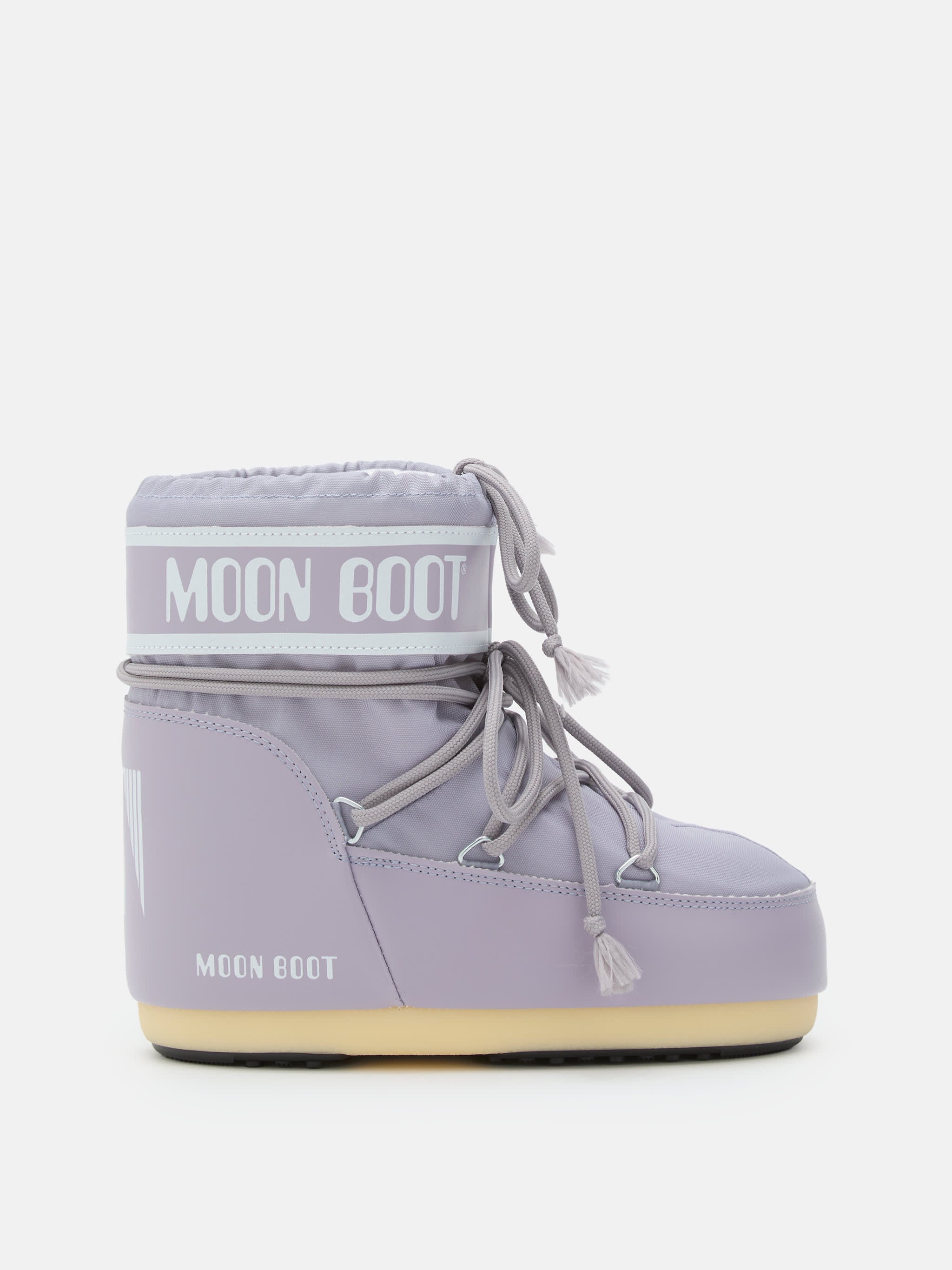MOON BOOT MB ICON LOW NYLON LILAS