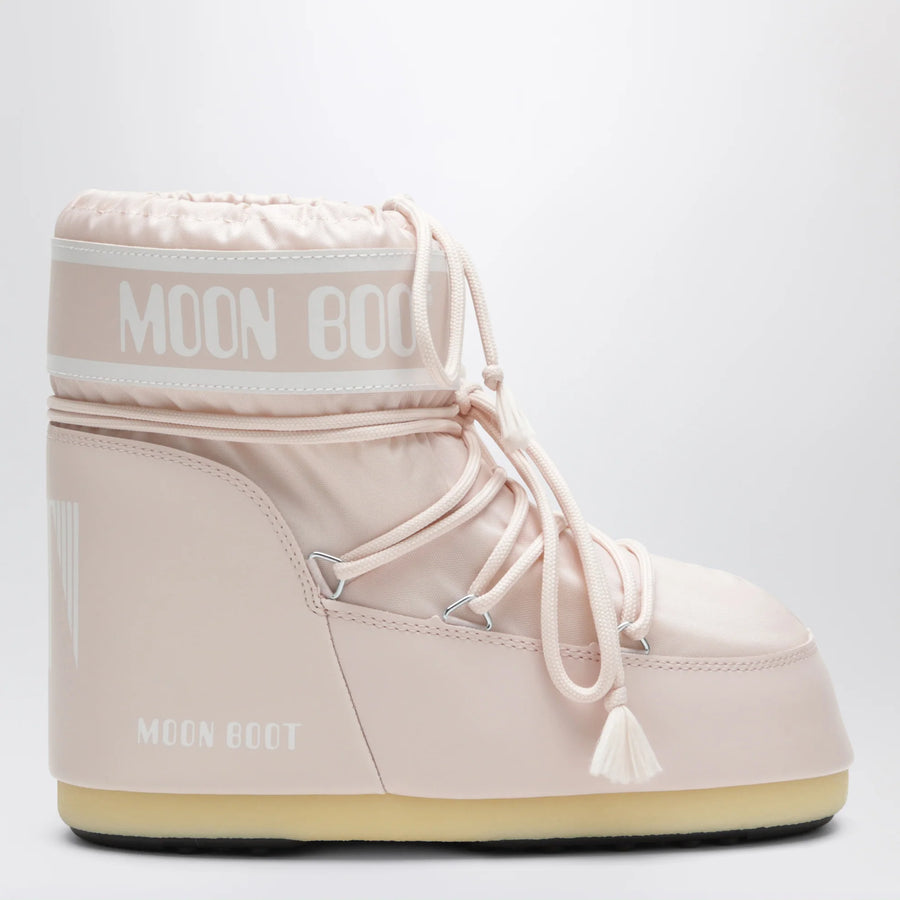Moon Boot Icon Low Nylon Boots Dusty Pink