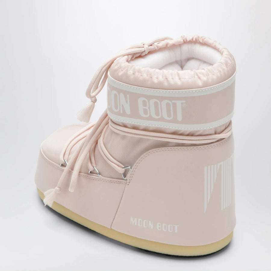 Moon Boot Icon Low Nylon Boots Dusty Pink