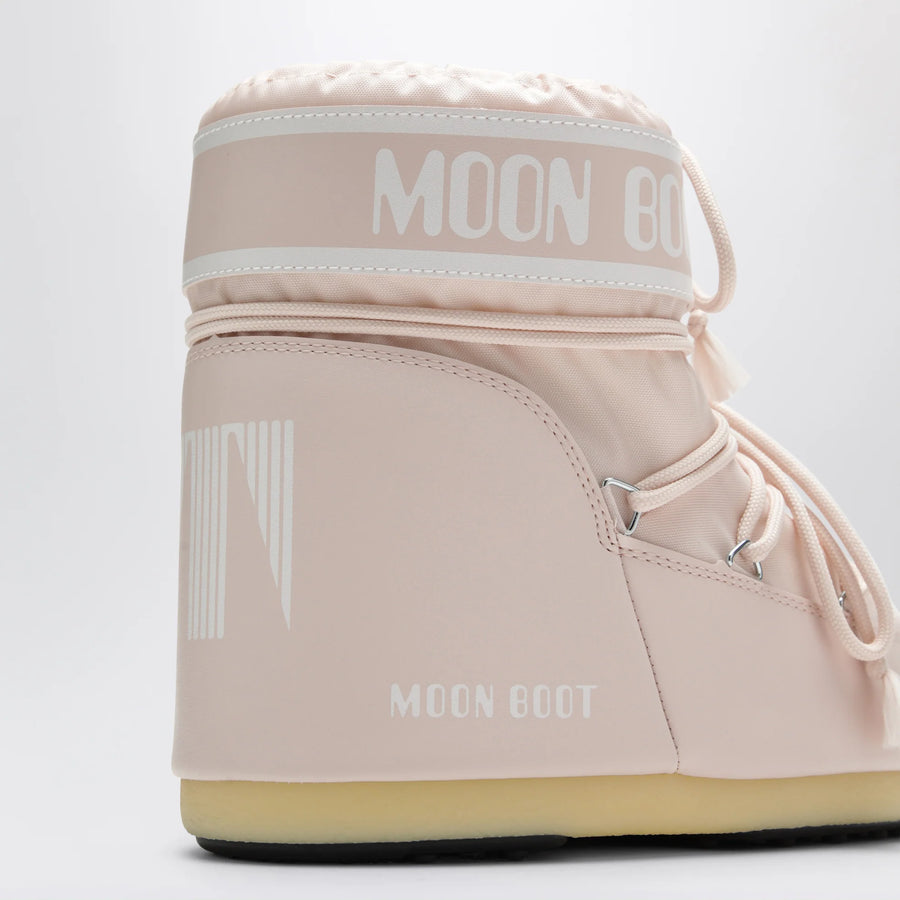 Moon Boot Icon Low Nylon Boots Dusty Pink