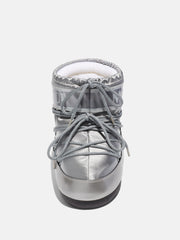MOON BOOT MB ICON LOW GLANCE SILVER