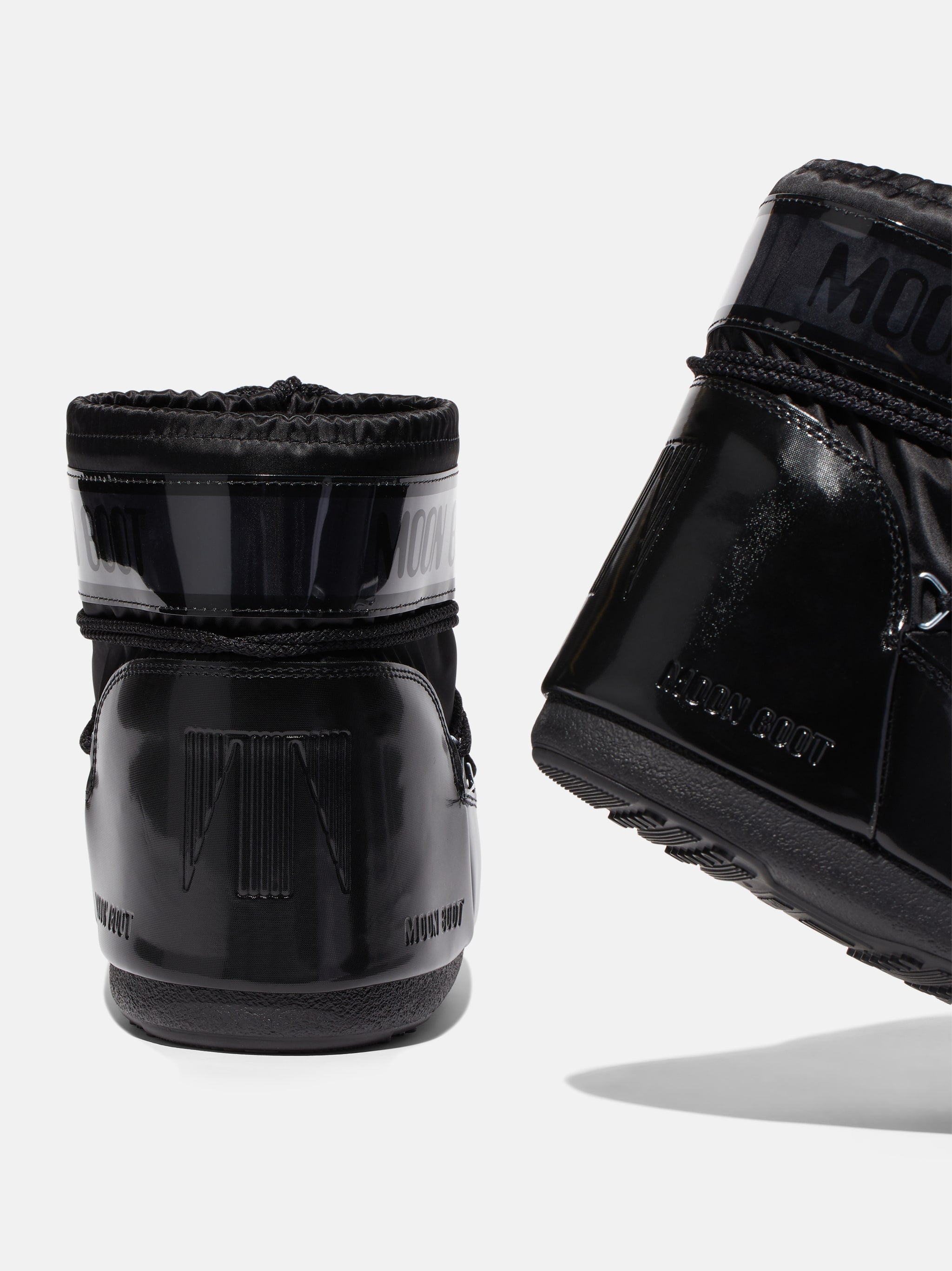MOON BOOT MB ICON LOW GLANCE BLACK