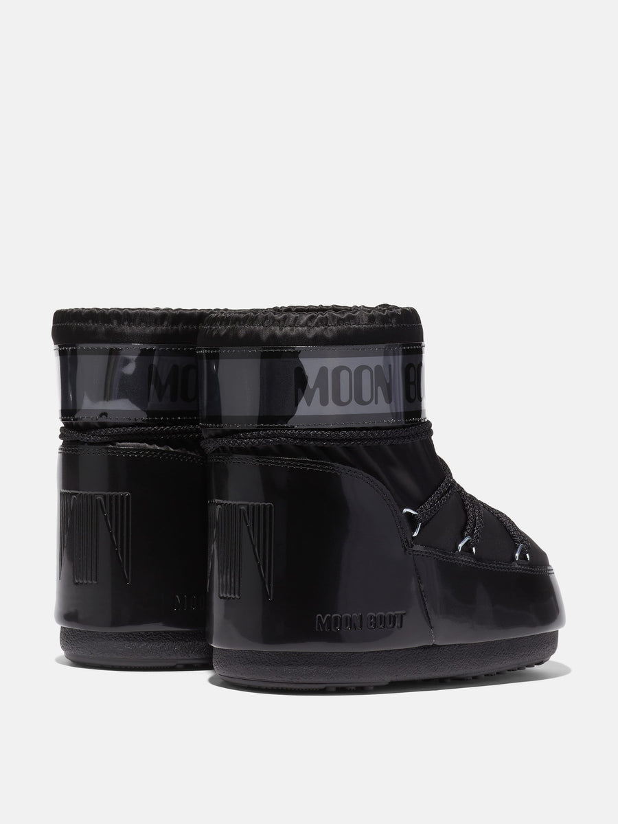 MOON BOOT MB ICON LOW GLANCE BLACK