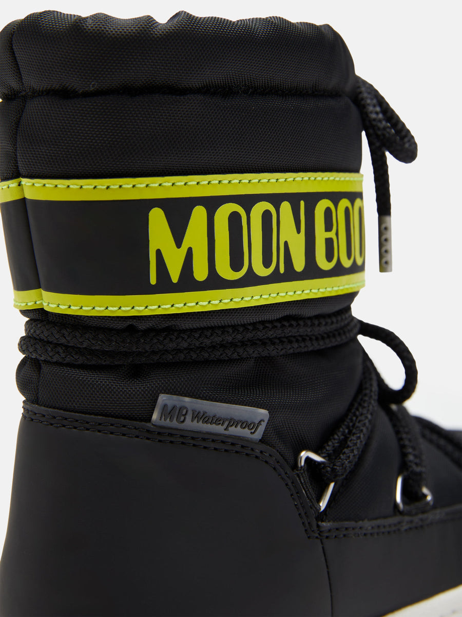 Moon Boot JUNIOR PARK BLACK BOOTS