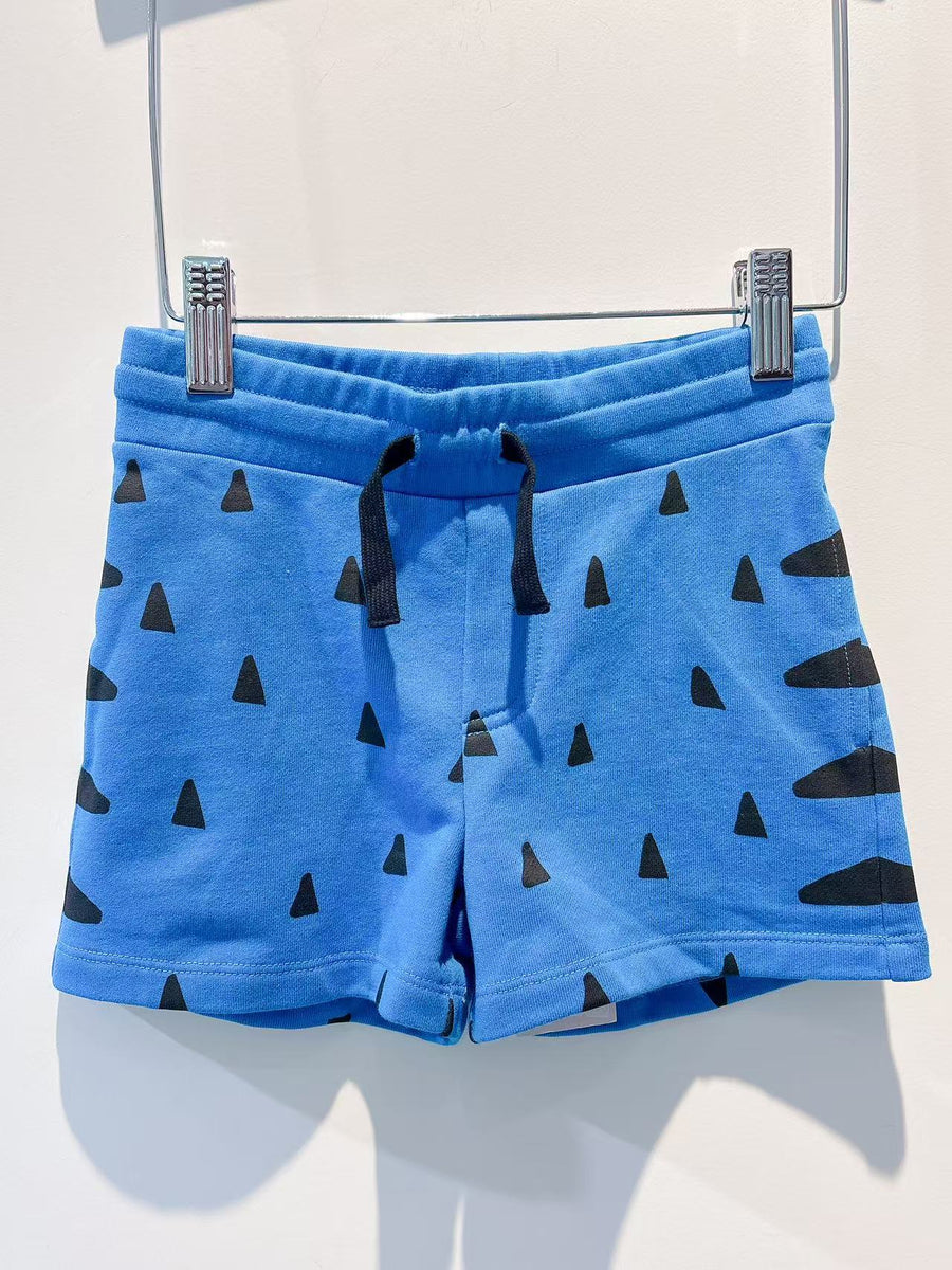 Stella McCartney Kids Boys Blue Organic Cotton Shorts