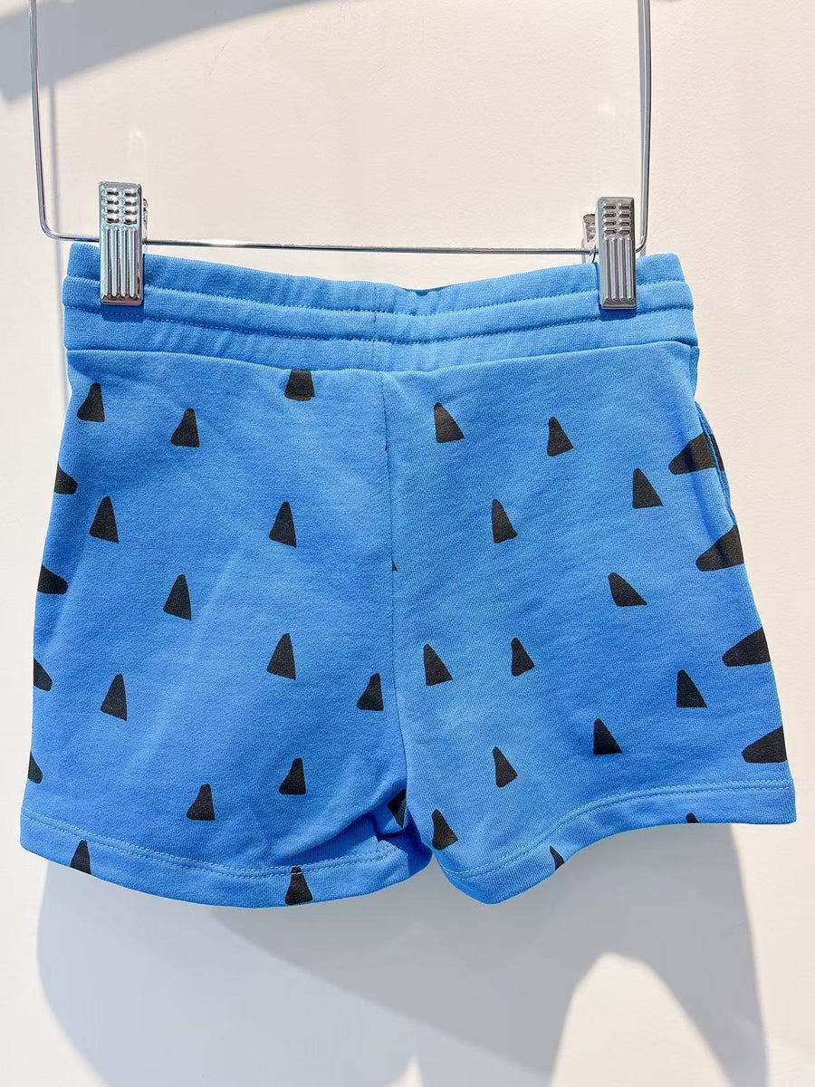 Stella McCartney Kids Boys Blue Organic Cotton Shorts
