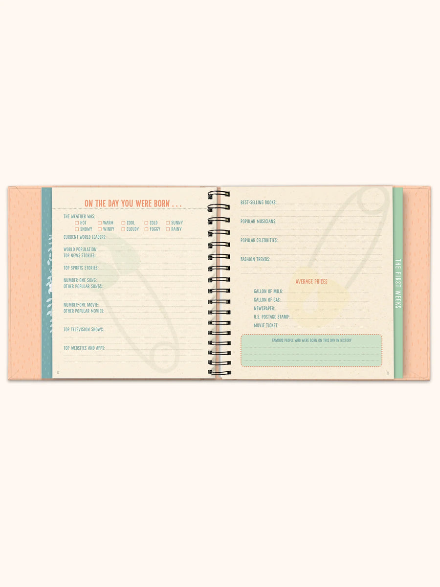 Studio Oh! Bundle of Joy Baby's First Years Guided Journal