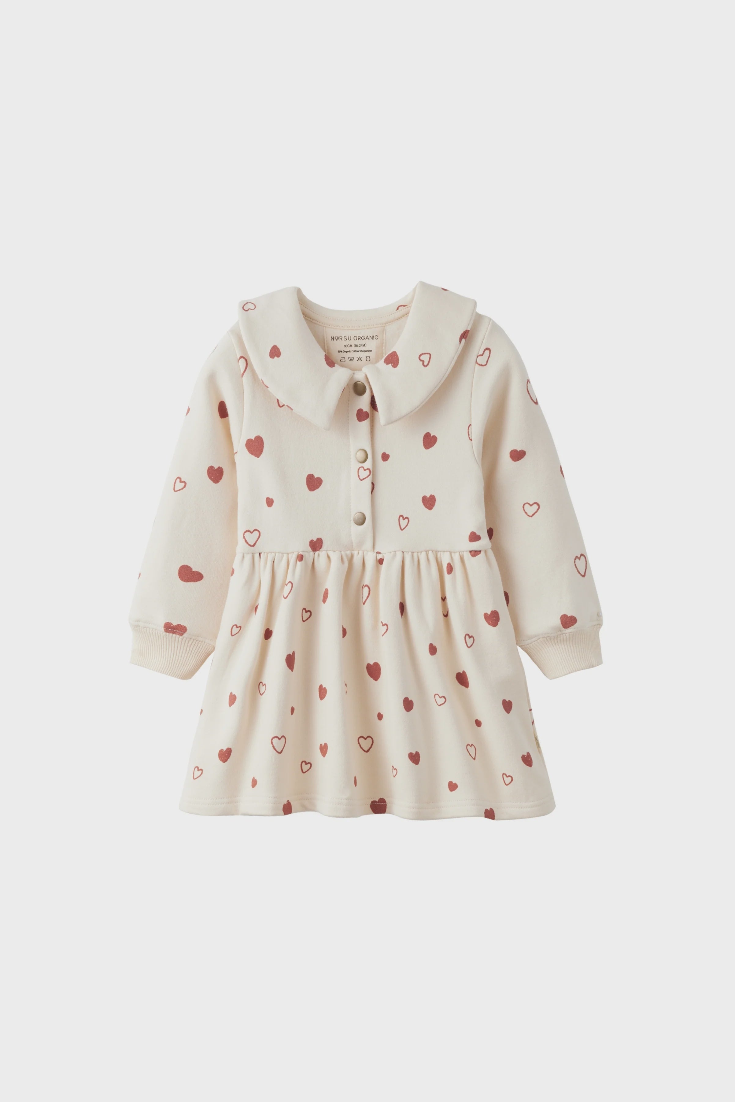 Norsu Organic Fleece Organic Cotton Polo Dress 24