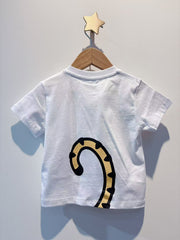 Kenzo Baby White TShirt with Tiger Logo