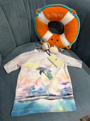 Stella McCartney Kids Swim Tee UPF50+