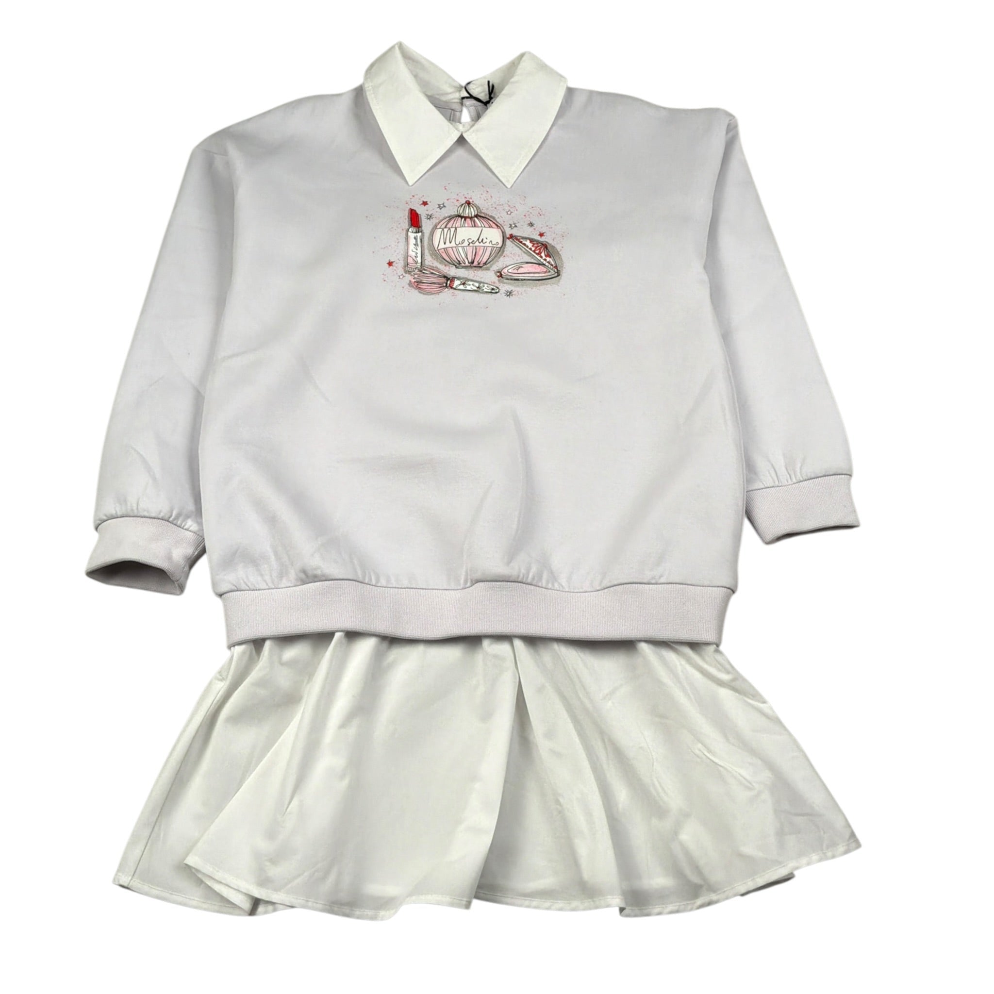 Moschino Kids Ice Grey Dress