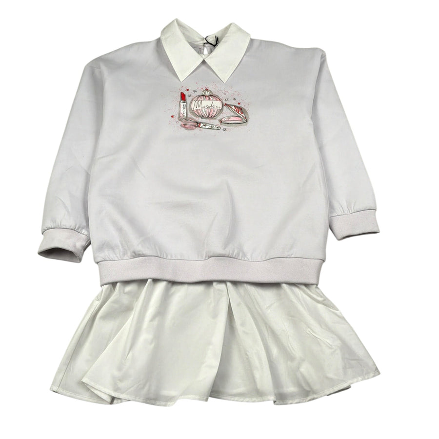 Moschino Kids Ice Grey Dress