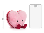 Jellycat Amuseables Colette Heart Macaron (Pink)