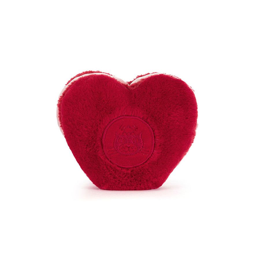 Jellycat Amuseables Arlette Heart Macaron (Red)