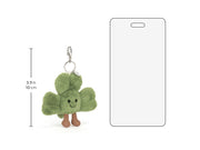 Jellycat Amuseables Siofra Shamrock Bag Charm