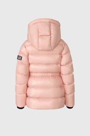 Mackage ALANNIS Lustrous Medium down parka with hood Soft Pink