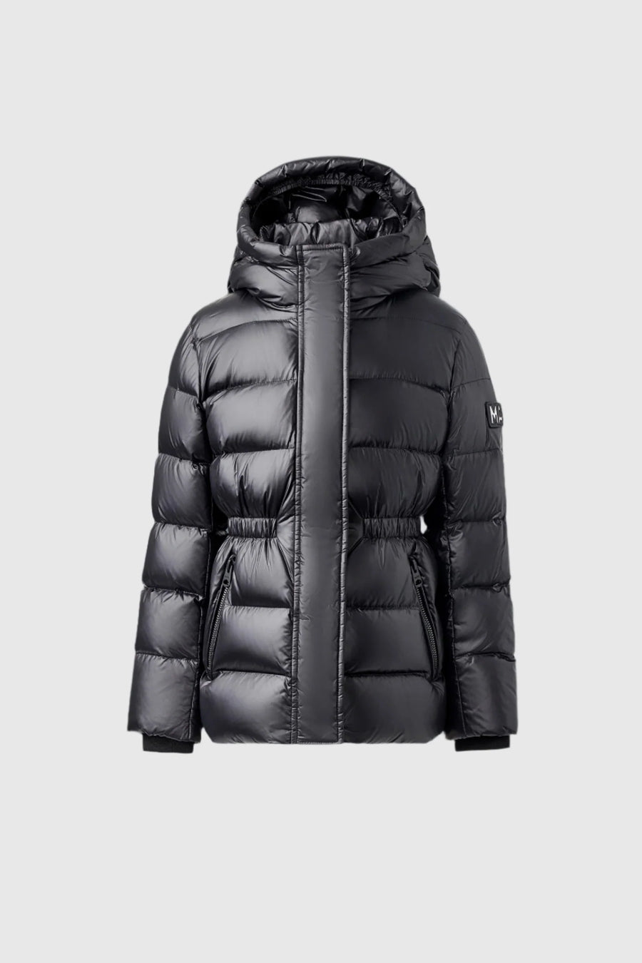 ALANNIS Lustrous Medium down parka with hood