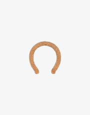 Moschino Kids Girl Brown Hairband